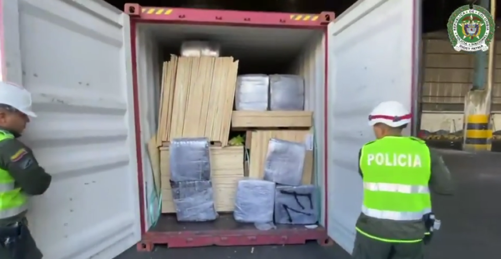 Uruguay investiga la salida de un contenedor con casi dos toneladas de cocaína hacia Colombia