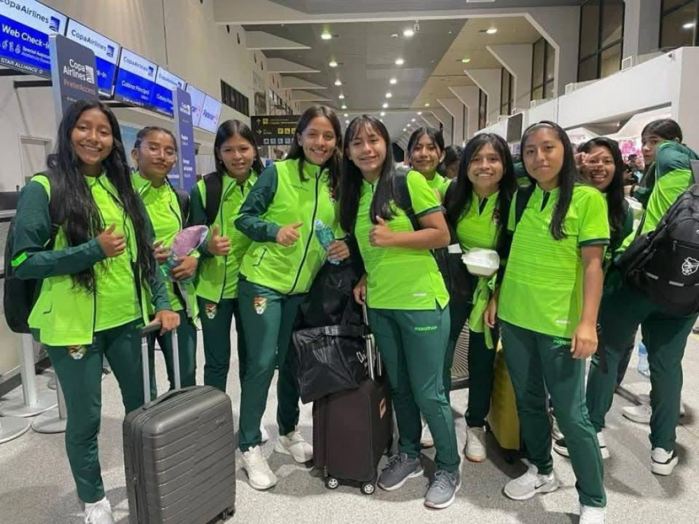 SELECCIÓN La Sub-17 femenina parte rumbo a Colombia para el sueño mundialista