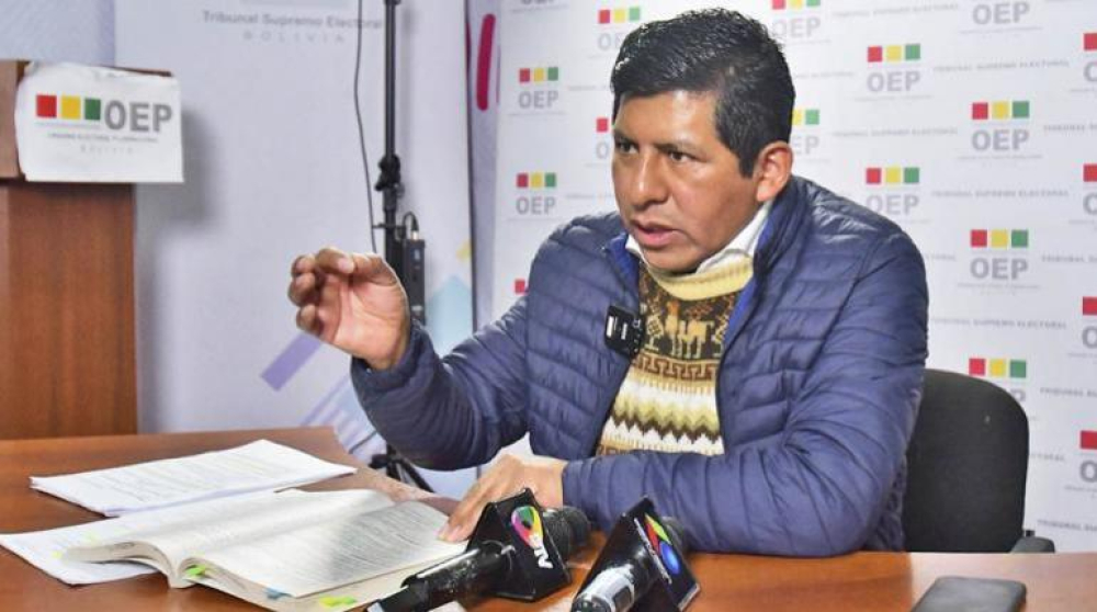 Tahuichi: «Sin ley de preclusión, las elecciones del 17 de agosto están en riesgo»