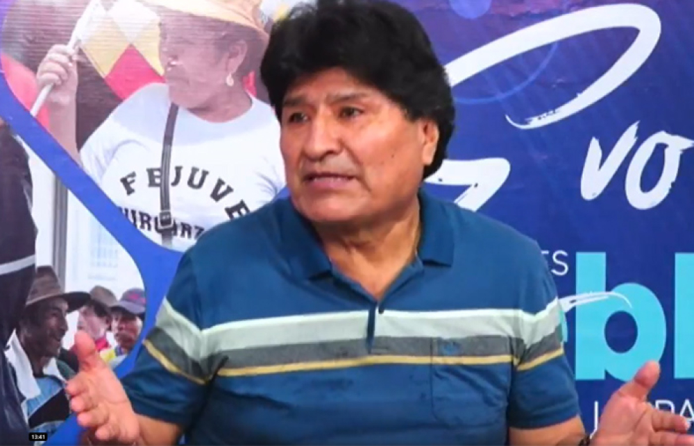 Evo Morales descarta unidad con Andrónico Rodríguez por diferencias ideológicas