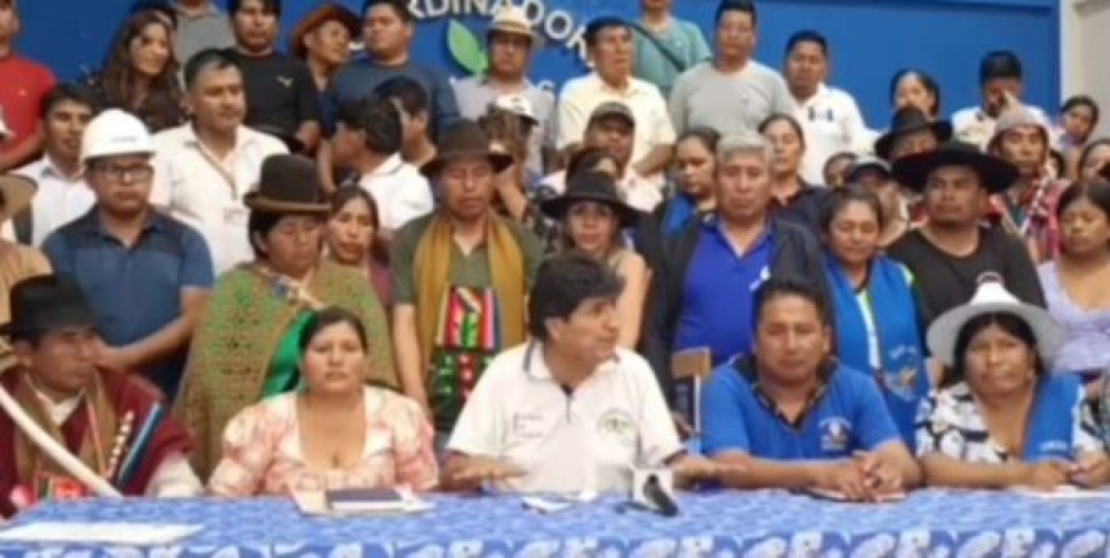 Evo reitera que está habilitado y anuncia que este lunes inscribirá su candidatura