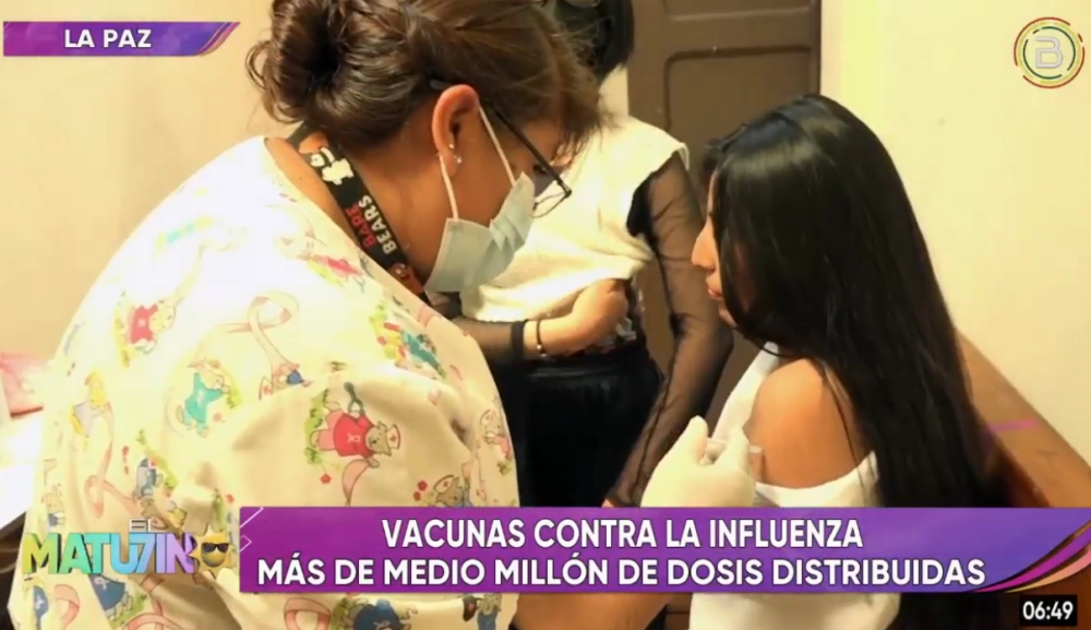 Salud distribuye más de medio millón de dosis pediátricas contra la influenza