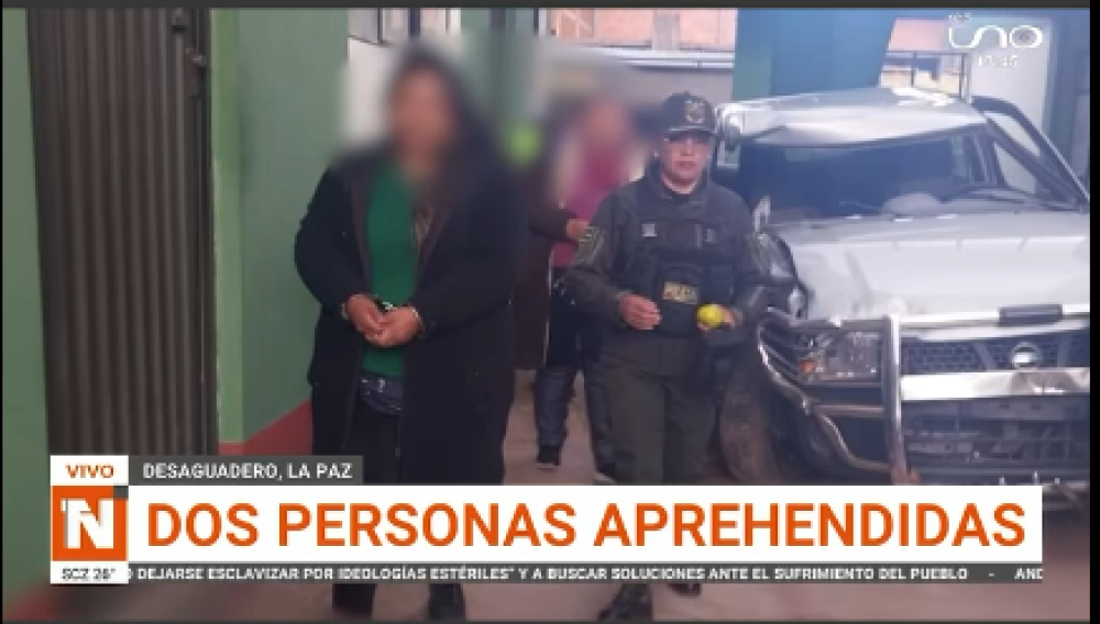 Dos mujeres fueron detenidas al intentar cruzar la frontera con Perú llevando casi Bs medio millón